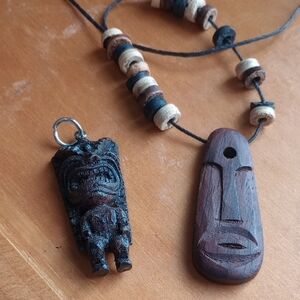 Choice Of Handcrafted Tiji Pendant Necklace
